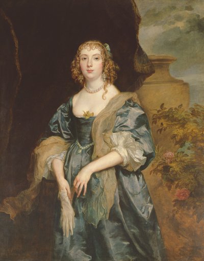 Anne Carr, condesa de Bedford, c.1638 de Anthony van Dyck